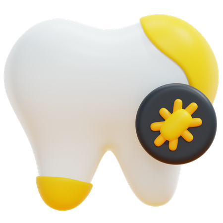 Zahninfektion  3D Icon