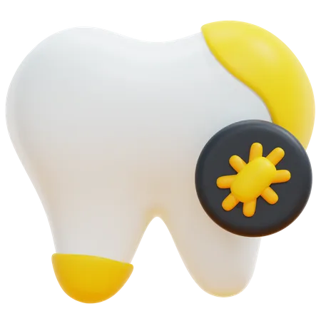 Zahninfektion  3D Icon