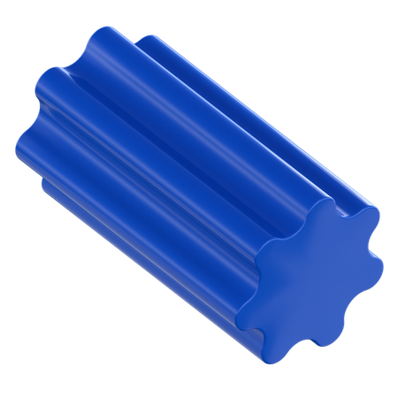 Zahnradform  3D Icon
