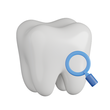 Zahnarztuntersuchung  3D Icon