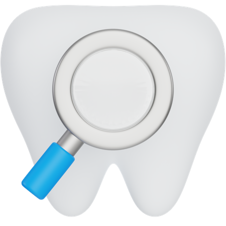 Zahnuntersuchung  3D Icon