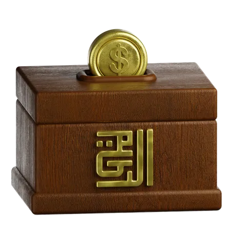 Zakat  3D Icon