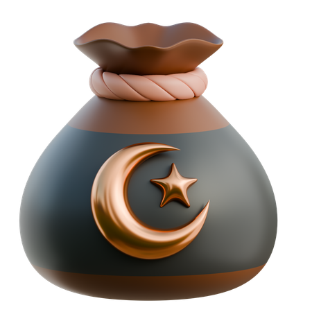 Zakat  3D Icon