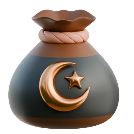 Zakat  3D Icon