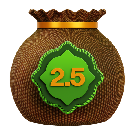 Zakat  3D Icon