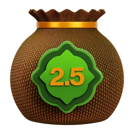 Zakat  3D Icon