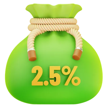 Zakat  3D Icon