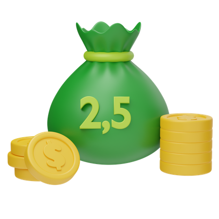 Zakat  3D Icon