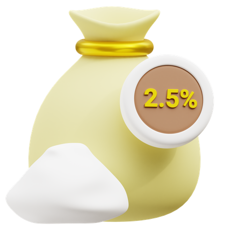 Zakat  3D Icon
