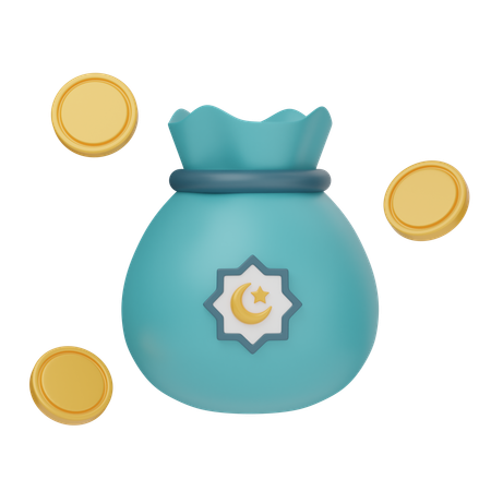 Zakat  3D Icon