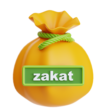 Zakat  3D Icon