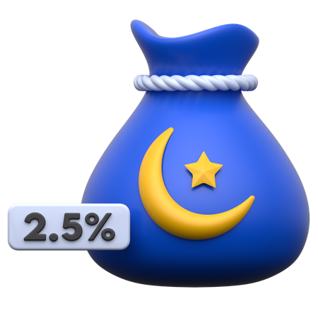 Zakat  3D Icon