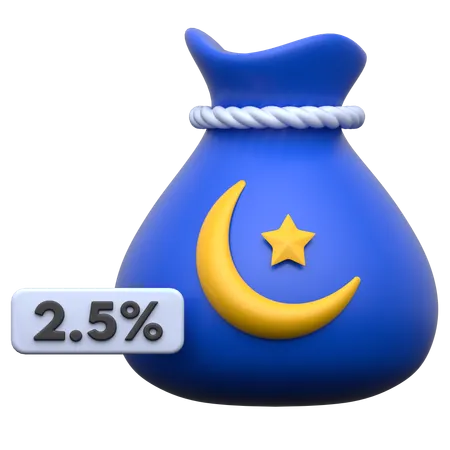 Zakat  3D Icon