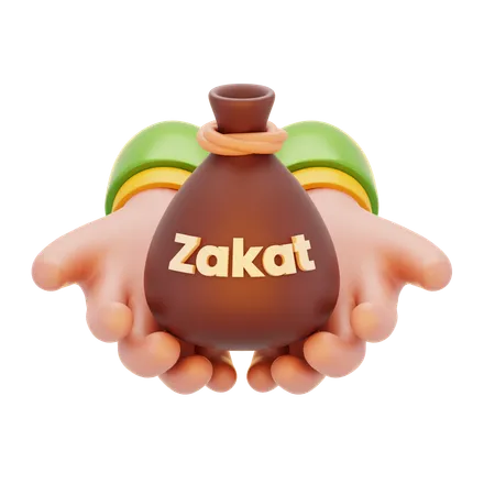 Zakat  3D Icon