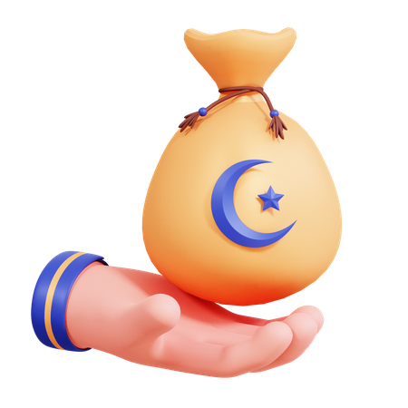 Zakat  3D Icon