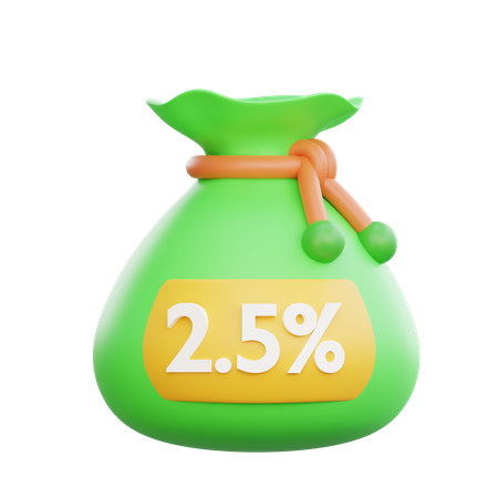 Zakat  3D Icon