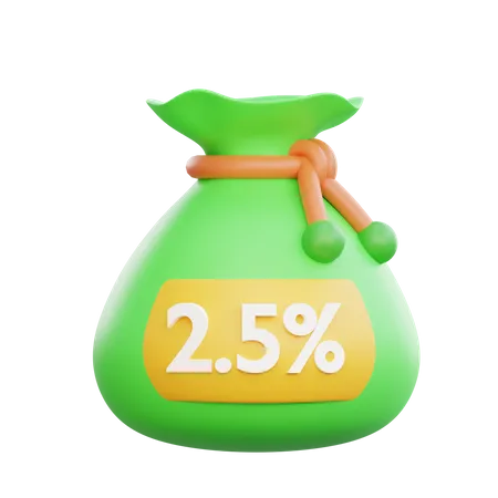 Zakat  3D Icon