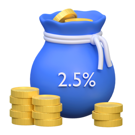 Zakat  3D Icon