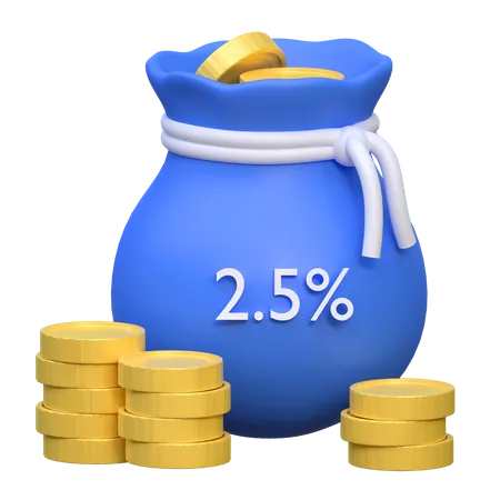 Zakat  3D Icon