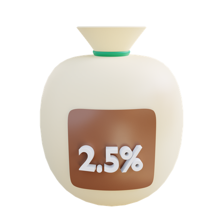 Zakat  3D Icon