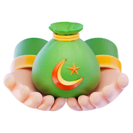 Zakat  3D Icon