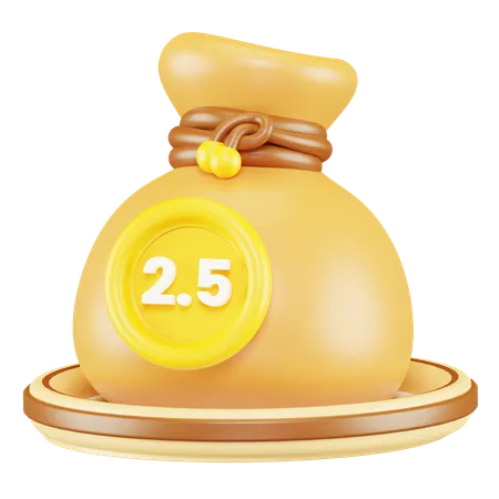 Zakat  3D Icon