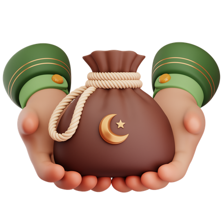 Zakat  3D Icon