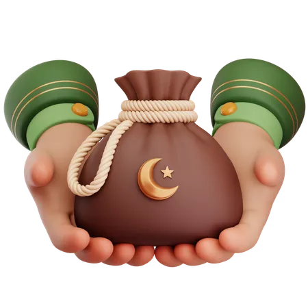 Zakat  3D Icon