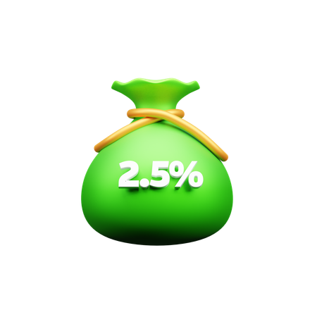 Zakat  3D Icon