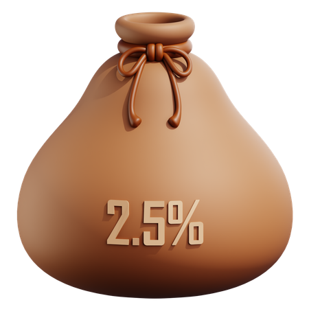 Zakat  3D Icon