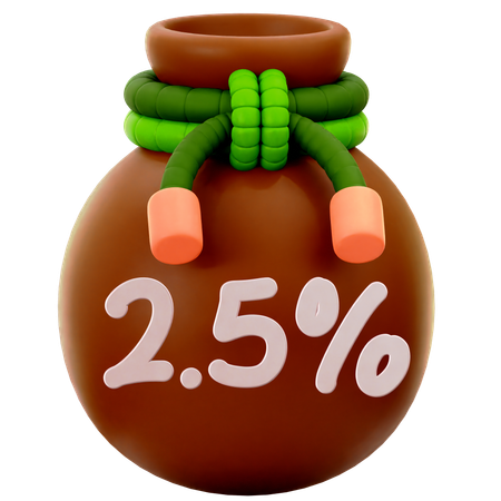 Zakat  3D Icon