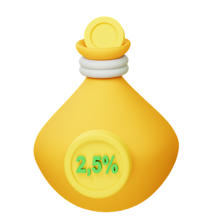 Zakat  3D Icon