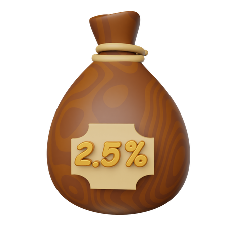 Zakat  3D Icon