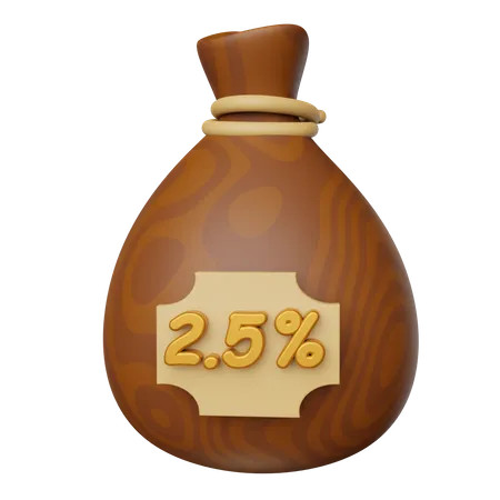 Zakat  3D Icon