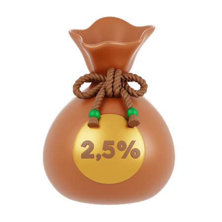 Zakat  3D Icon