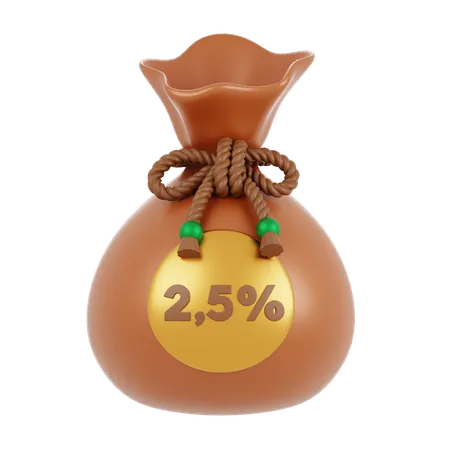 Zakat  3D Icon