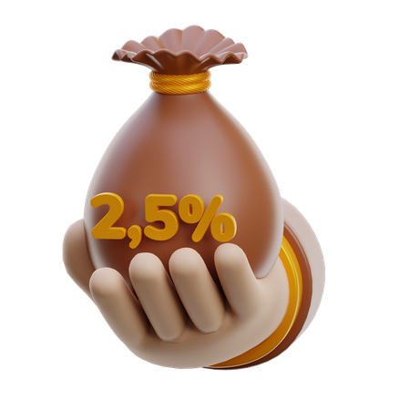 Zakat  3D Icon