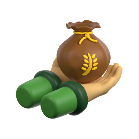 Zakat  3D Icon
