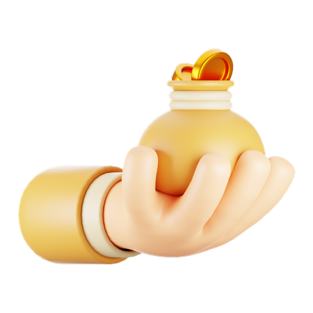 Zakat  3D Icon