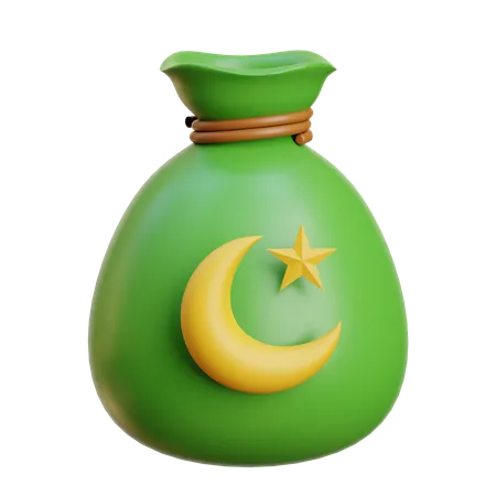 Zakat Donation  3D Icon