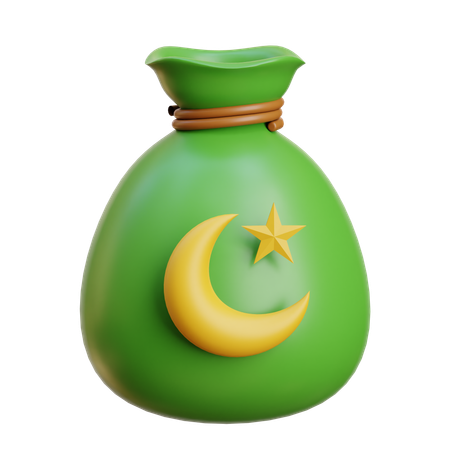 Zakat-Spende  3D Icon