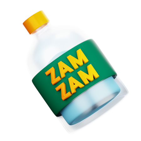 Zam Zam Water  3D Icon