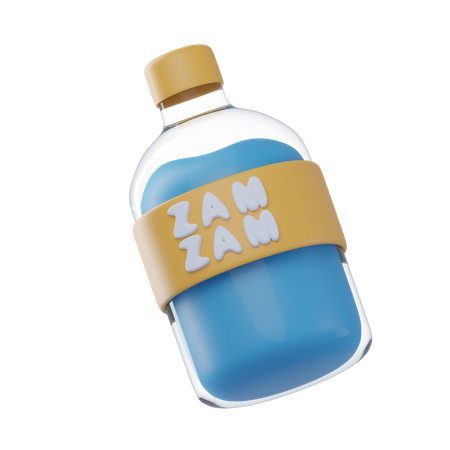 Zam zam água  3D Icon