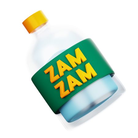 Zam zam água  3D Icon