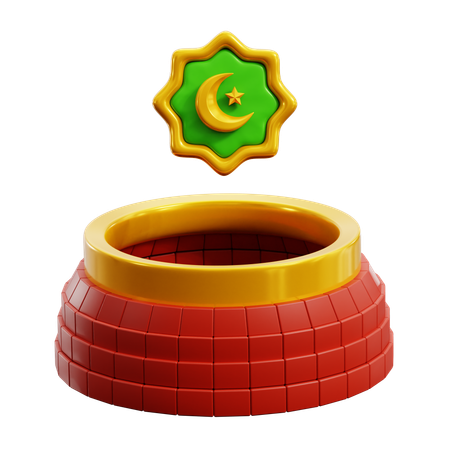 Zam zam água  3D Icon