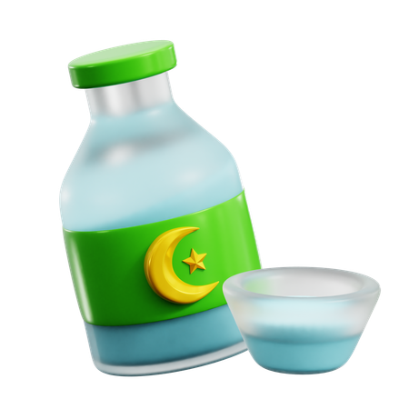 Zam zam água  3D Icon