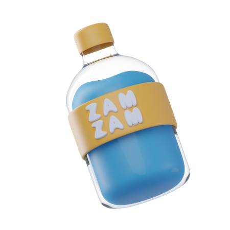 Zam Zam Water  3D Icon