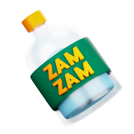 Zam Zam Water  3D Icon