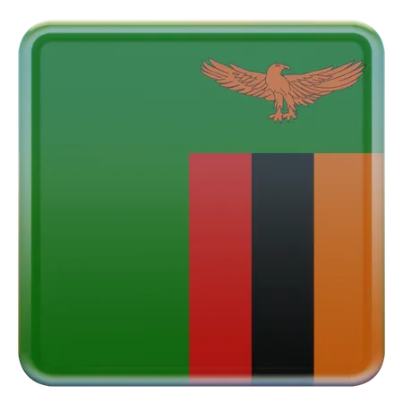 Zambia Flag  3D Flag