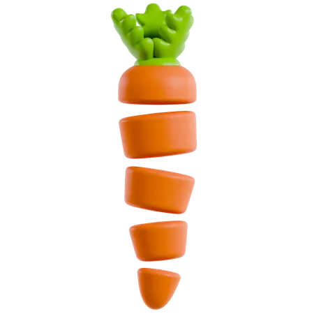 Zanahoria  3D Icon